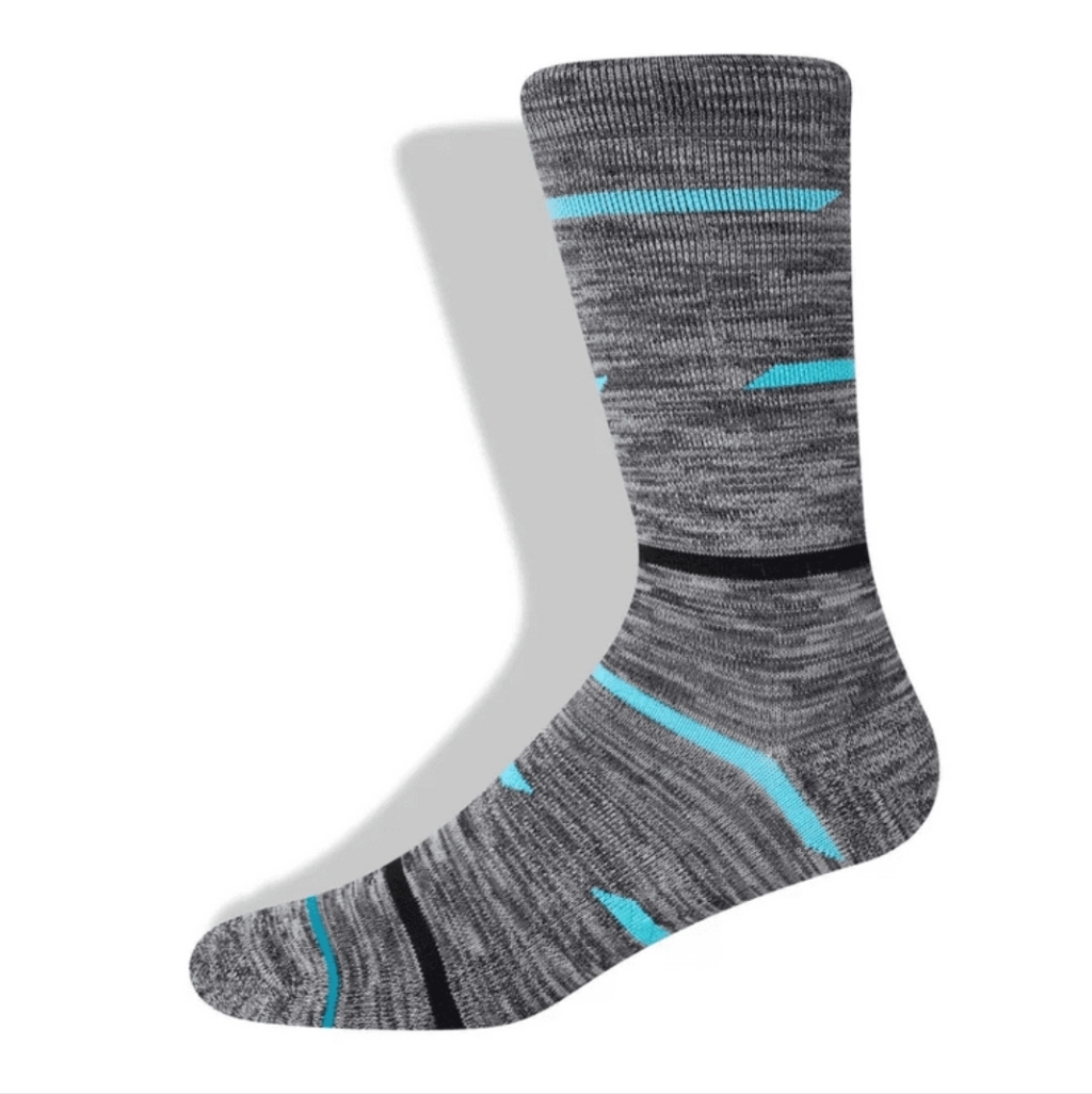 Nwt Stance Dwyane Wade Collection Casual Blue Grey Socks Large